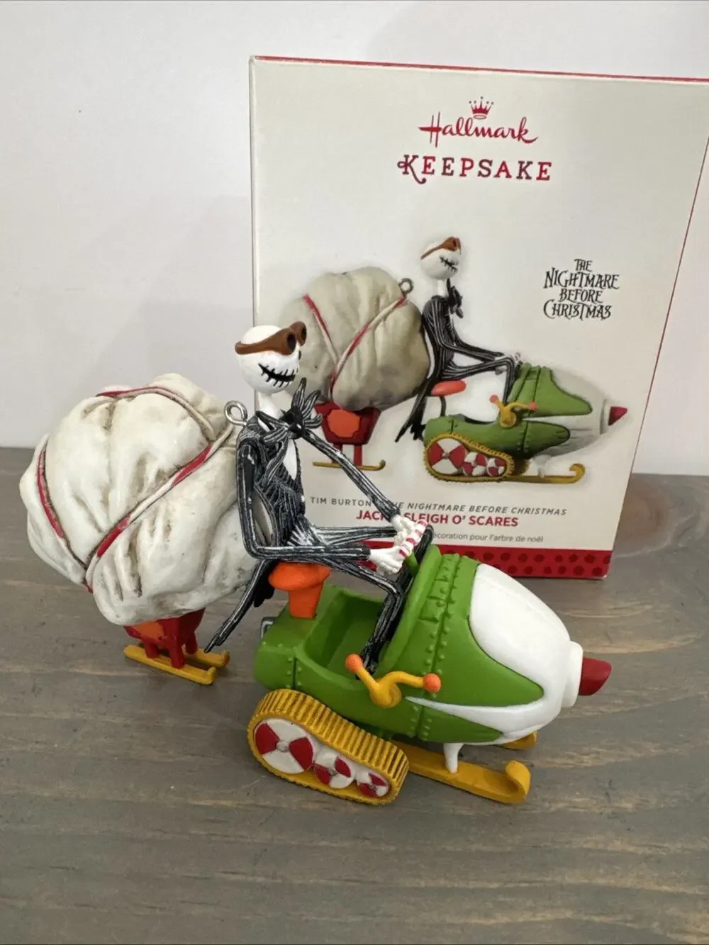 Hallmark 2013 The Nightmare Before Christmas Jack's Sleigh O'Scares Collectible
